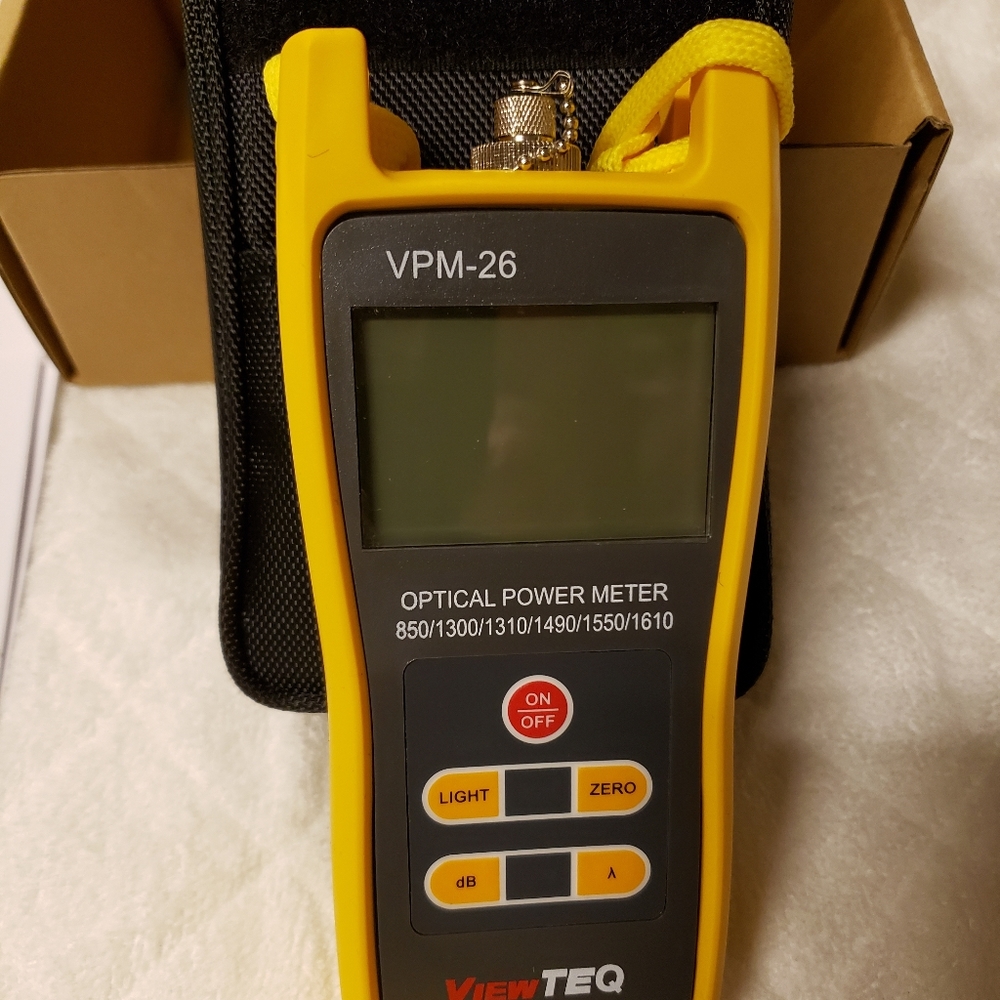 6-Wavelength Optical Power Meter